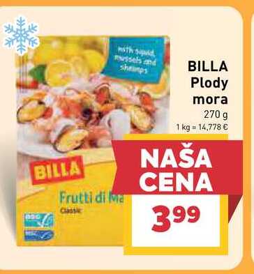BILLA Frutti di ma Cassic mora 270 g