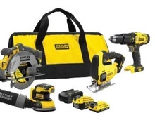 STANLEY FATMAX AKU SADA EL. NÁRADIA 18V V20 SFMCK412MDS-QW + 4,0 AH BATÉRIA ZDARMA1