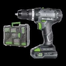 LUX-TOOLS 1 POWERSYSTEM AKU VŔTACÍ SKRUTKOVAČ A-BS-20 SET + 78DIELNA SADA PRÍSL.