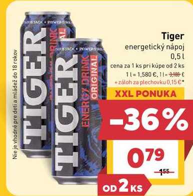 Tiger Energetický nápoj 500 ml