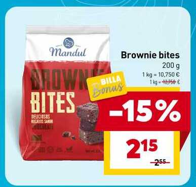 Brownie bites 200 g