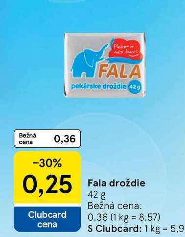 FALA pekárske droždie 42g