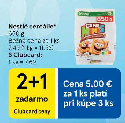 Nestlé cereálie 650 g