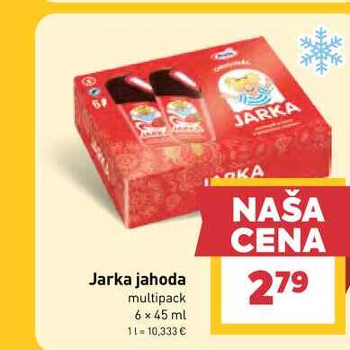 Jarka jahoda multipack 6 x 45 ml