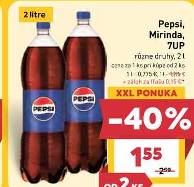 Pepsi 2l v akcii