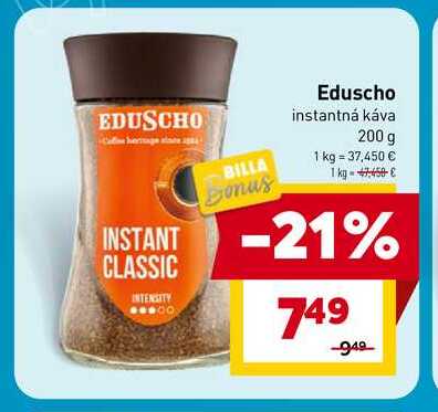 Eduscho instantná káva 200 g