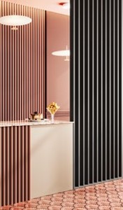 Lamelová deliaca stena ALMA