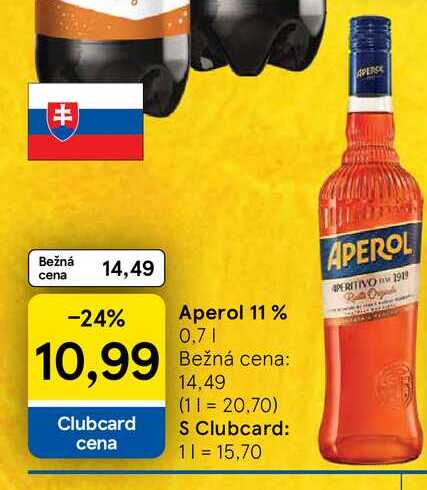 Aperol 11 % 0,7l