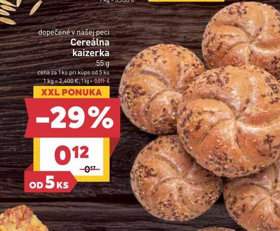 Cereálna kaizerka 55 g