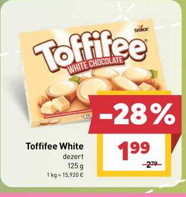 Toffifee White dezert 125 g