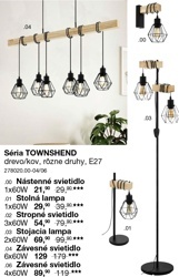 Séria TOWNSHEND-Stojacia lampa