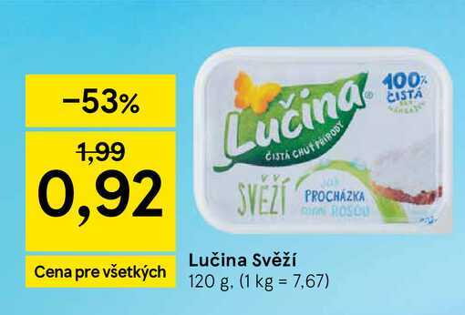 Lučina 120 g