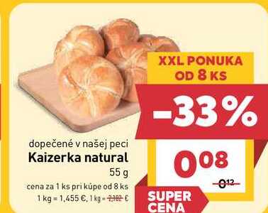 Kaizerka natural 55 g