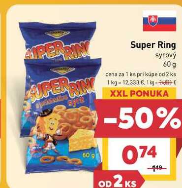 Super Ring syrový 60 g
