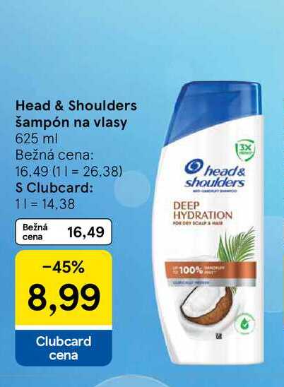 Head & Shoulders šampón na vlasy 625 ml
