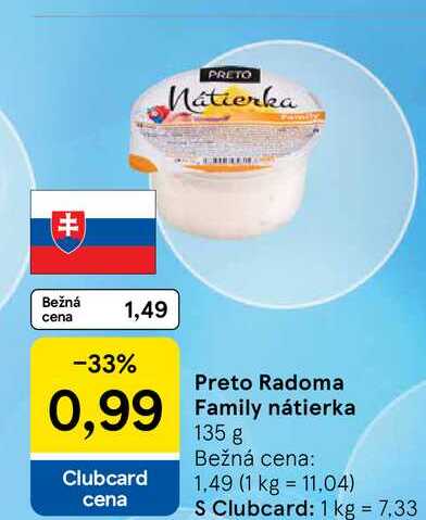 Preto Radoma 135 g