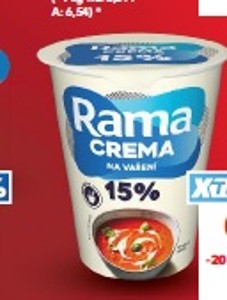 Rama Creme Smotana na varenie v akcii