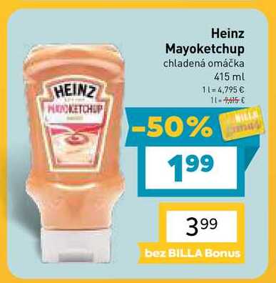 Heinz Mayoketchup chladená omáčka 415 ml