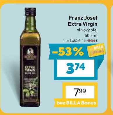 Franz Josef Extra Virgin olivový olej 500 ml 