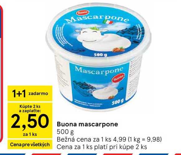 Buona Mascarpone 500g
