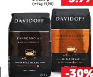 Davidoff Zrnková káva v akcii