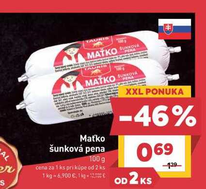 Maťko šunková pena 100 g