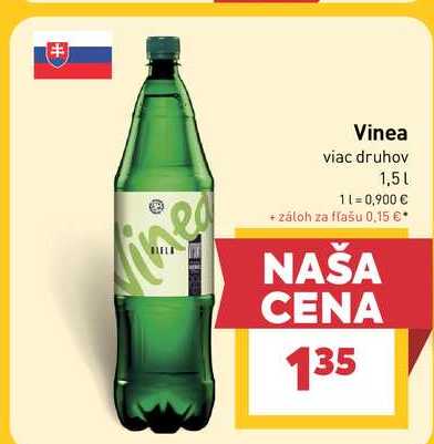 Vinea viac druhov 1,5 l