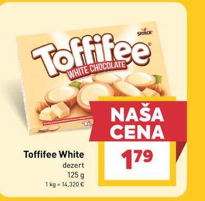Toffifee White dezert 125 g 
