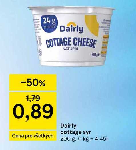 Dairly cottage syr 200 g
