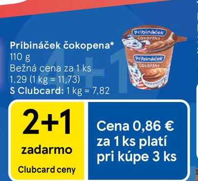 Pribináček čokopena 110 g