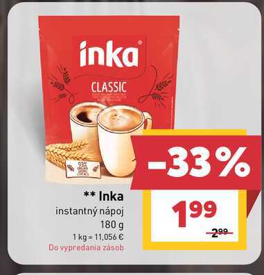 Inka instantný nápoj 180 g