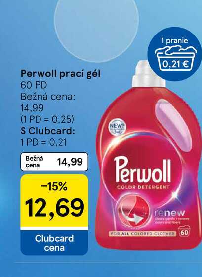 Perwoll prací gél 60 PD