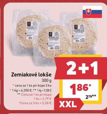 Zemiakové lokše 300 g