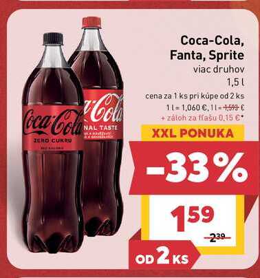 Coca-Cola 1,5 l 1.5l