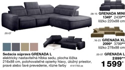 Sedacia súprava GRENADA MINI
