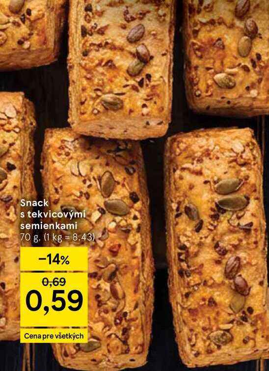 Snack s tekvicovými semienkami 70 g
