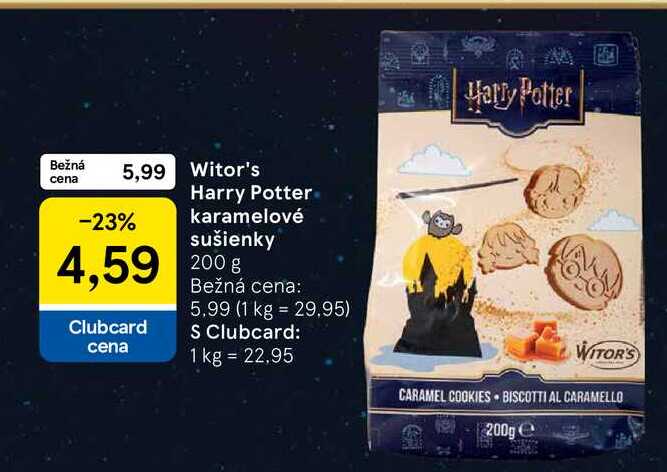 Harry Potter karamelové sušienky 200g 