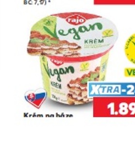 Rajo Vegan krém