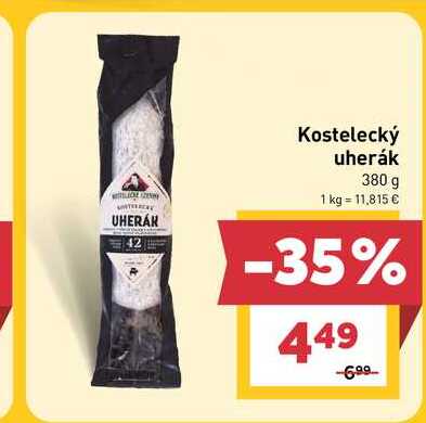 Kostelecký uherák 380 g
