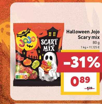 Halloween Jojo Scary mix 80 g