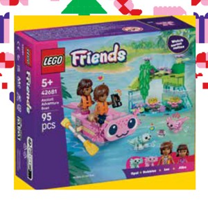LEGO® Friends 42681 Dobrodružný čln s axolotlami