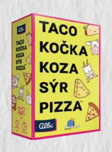 Taco, mačka, koza, syr, pizza
