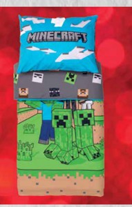 Detská posteľná súprava Minecraft