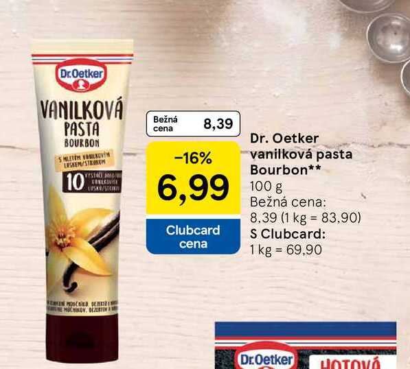 Dr. Oetker vanilková pasta Bourbon 100 g