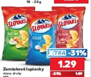 Slovakia Zemiakové lupienky